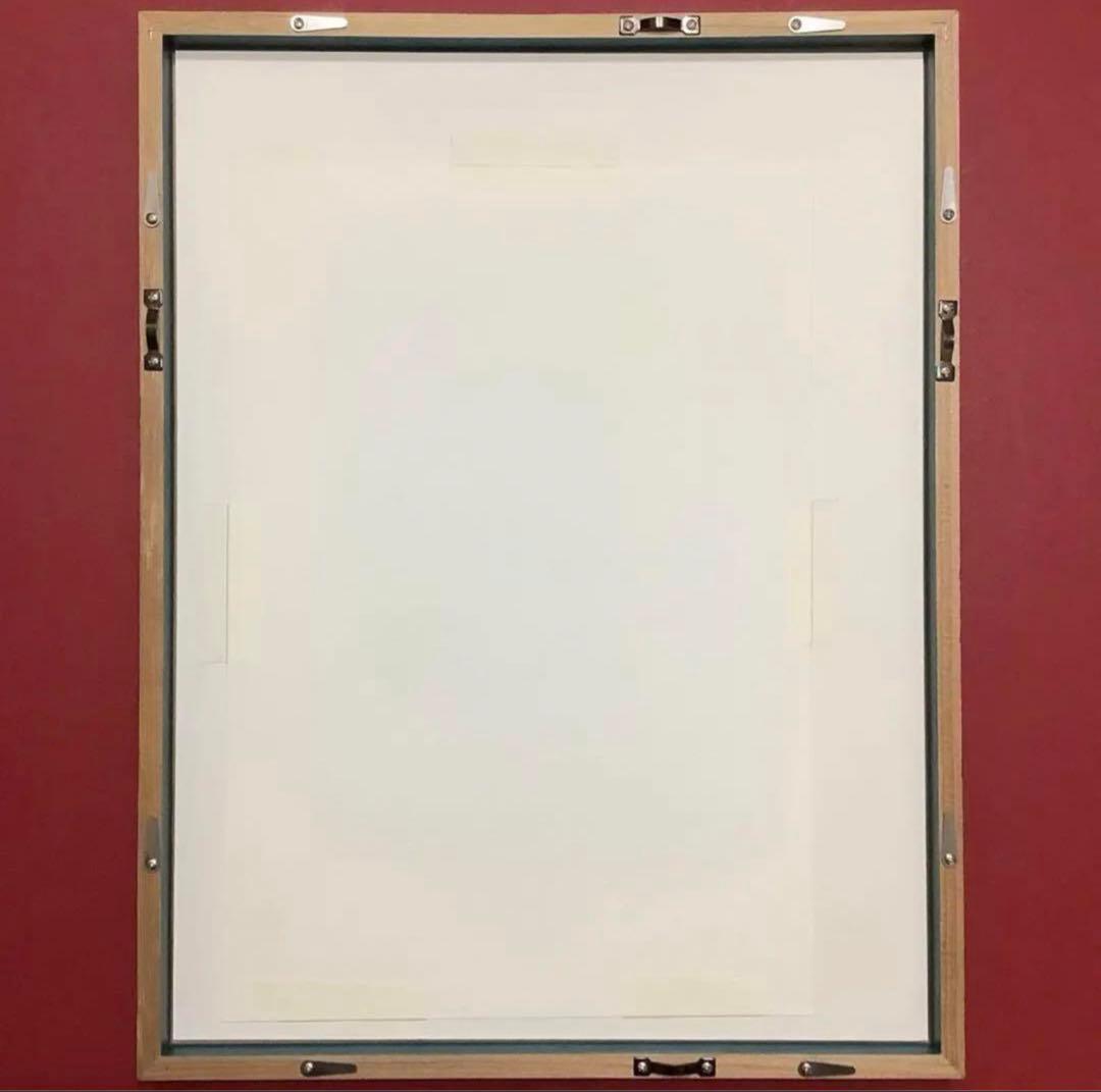 絵画・額縁・版画・青江 鞠・新品未使用・月光・お洒落・美術品・インテリア・雑貨