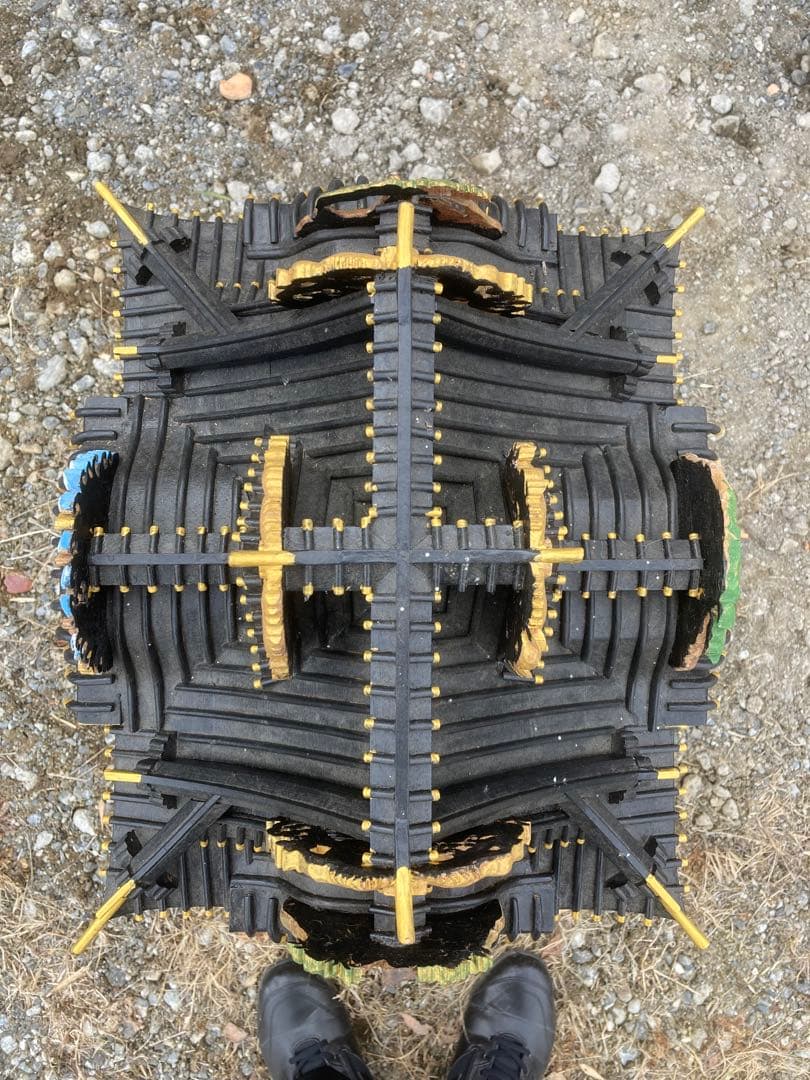 秩父夜祭の山車(中近)手作り模型