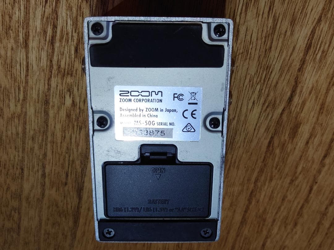 ZOOM MS-50G 高音質Mod ハイ落ち対策品 マルチエフェクター