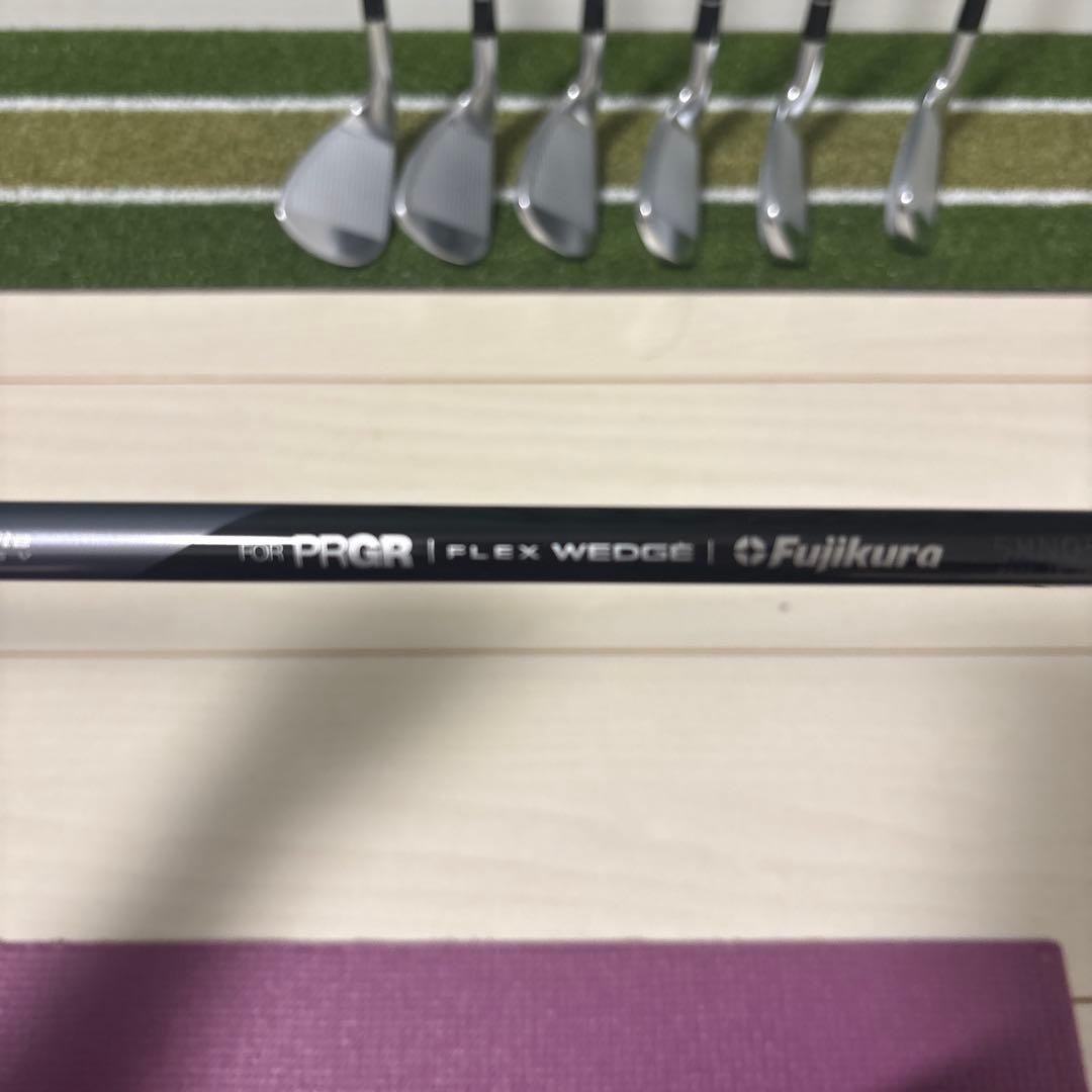 PRGR アイアンセット PRGR ウェッジ　　　7本セット