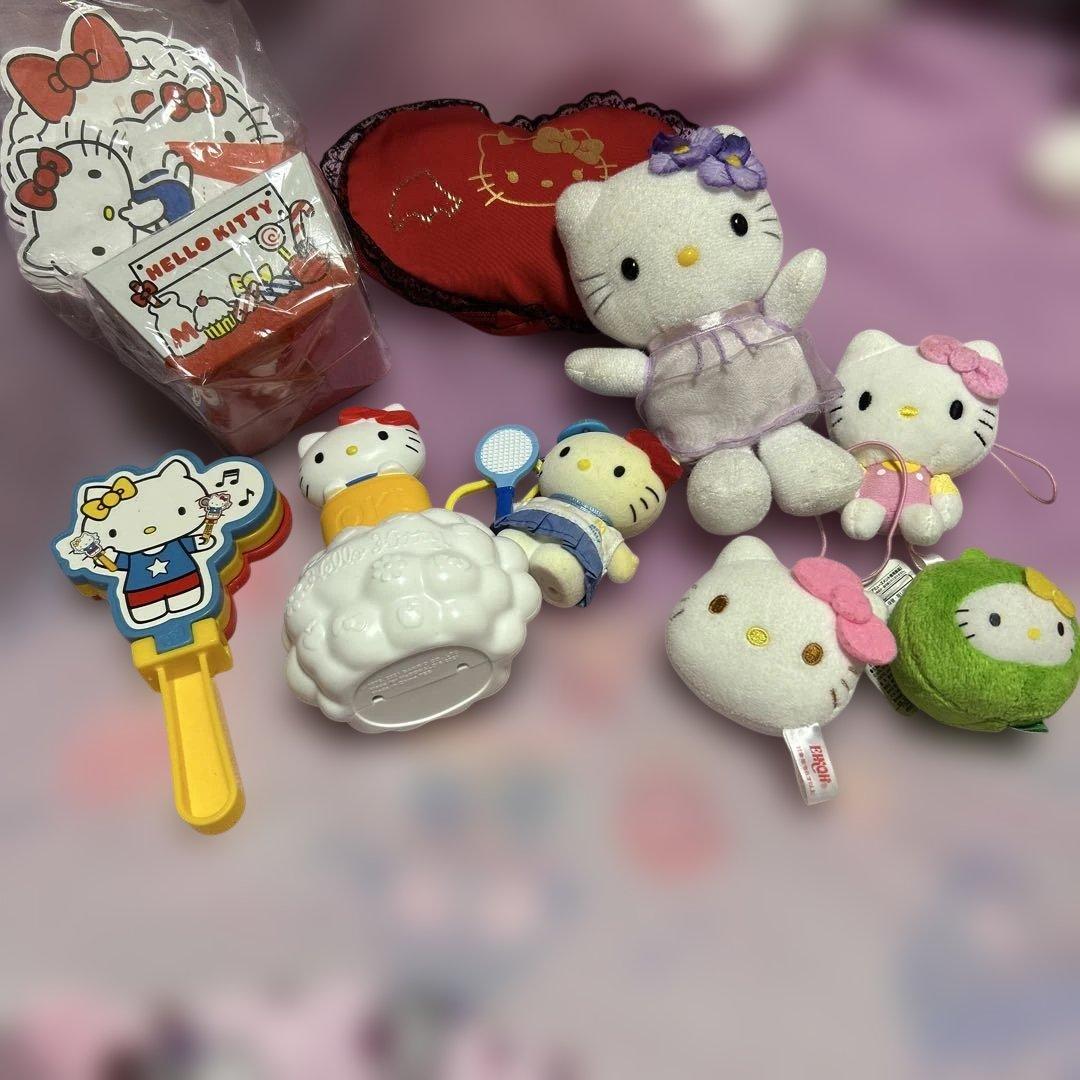 レトロ☆ハローキティ かわいいぬいぐるみ雑貨など♡まとめ売り‪☆レア