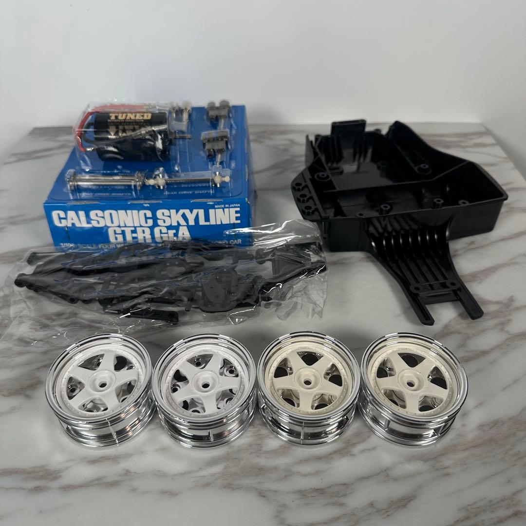 ホビーラジコン TAMIYA CALSONIC SKYLINE GT-R Gr.A TA02