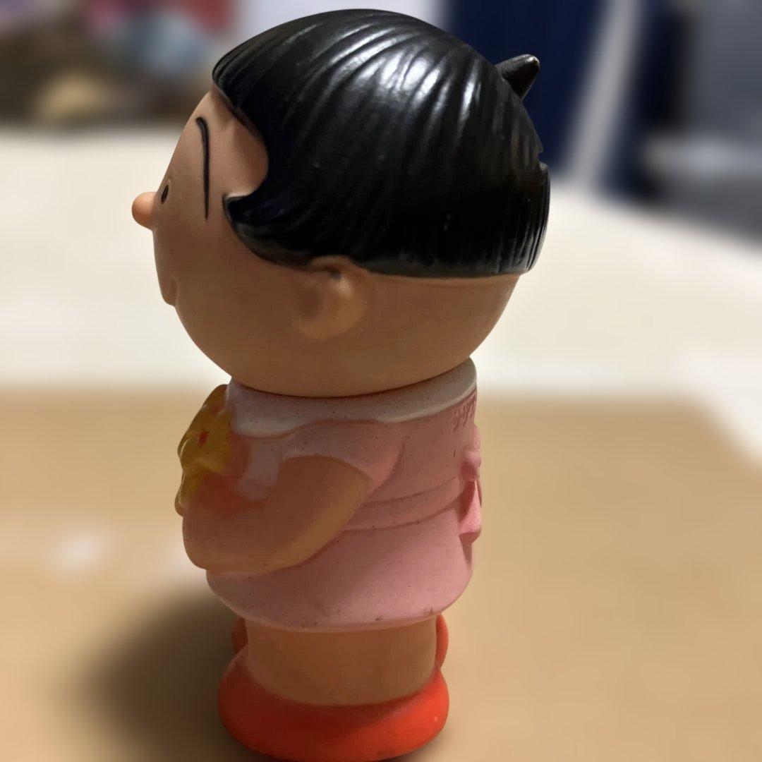 (希少) 昭和レトロ　サザエさん　タカラ　ワカメちゃん　貯金箱　ソフビ