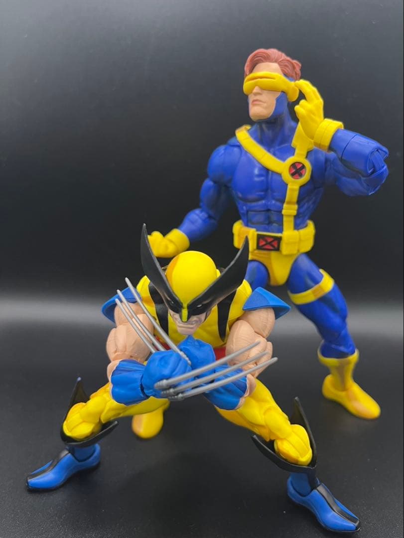 マーベルレジェンドX-MEN VHS サイクロプス　ウルヴァリン2体セット