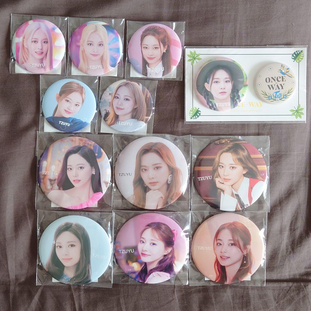 TWICE ツウィ ツブリー アイス ぬいぐるみ 缶バッジ ピンバッチ 26点