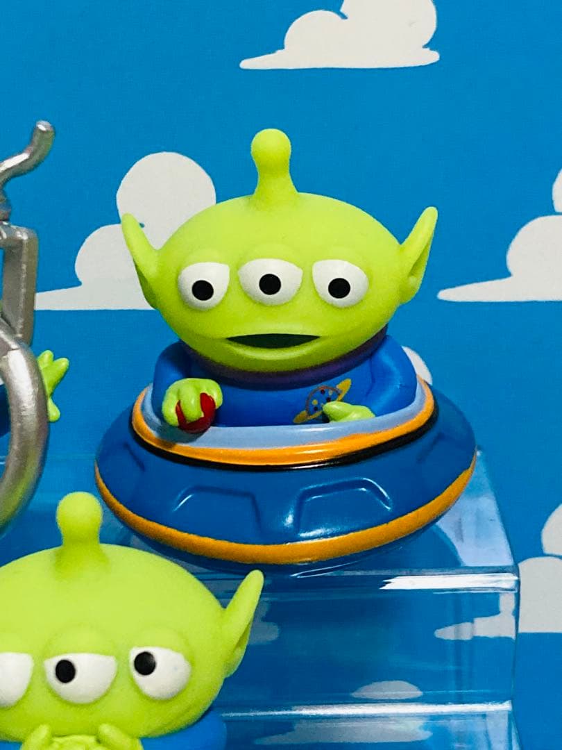 トイストーリー　エイリアン　ソフビ　リトルグリーンメン ソフビ　ピクサー