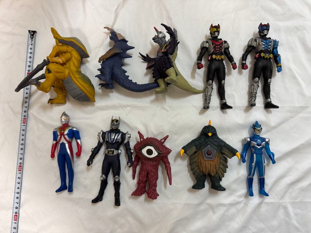 特撮ソフビフィギュア大量まとめ売り　ウルトラマン　ウルトラ怪獣　仮面ライダー