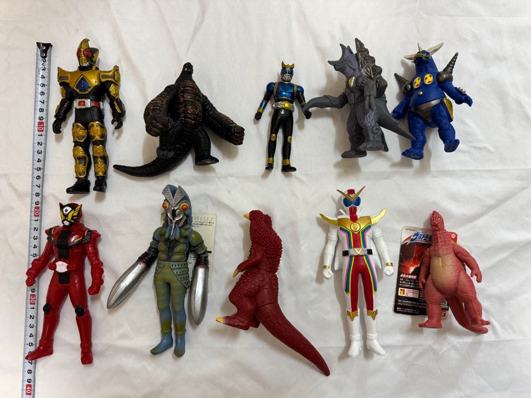 特撮ソフビフィギュア大量まとめ売り　ウルトラマン　ウルトラ怪獣　仮面ライダー