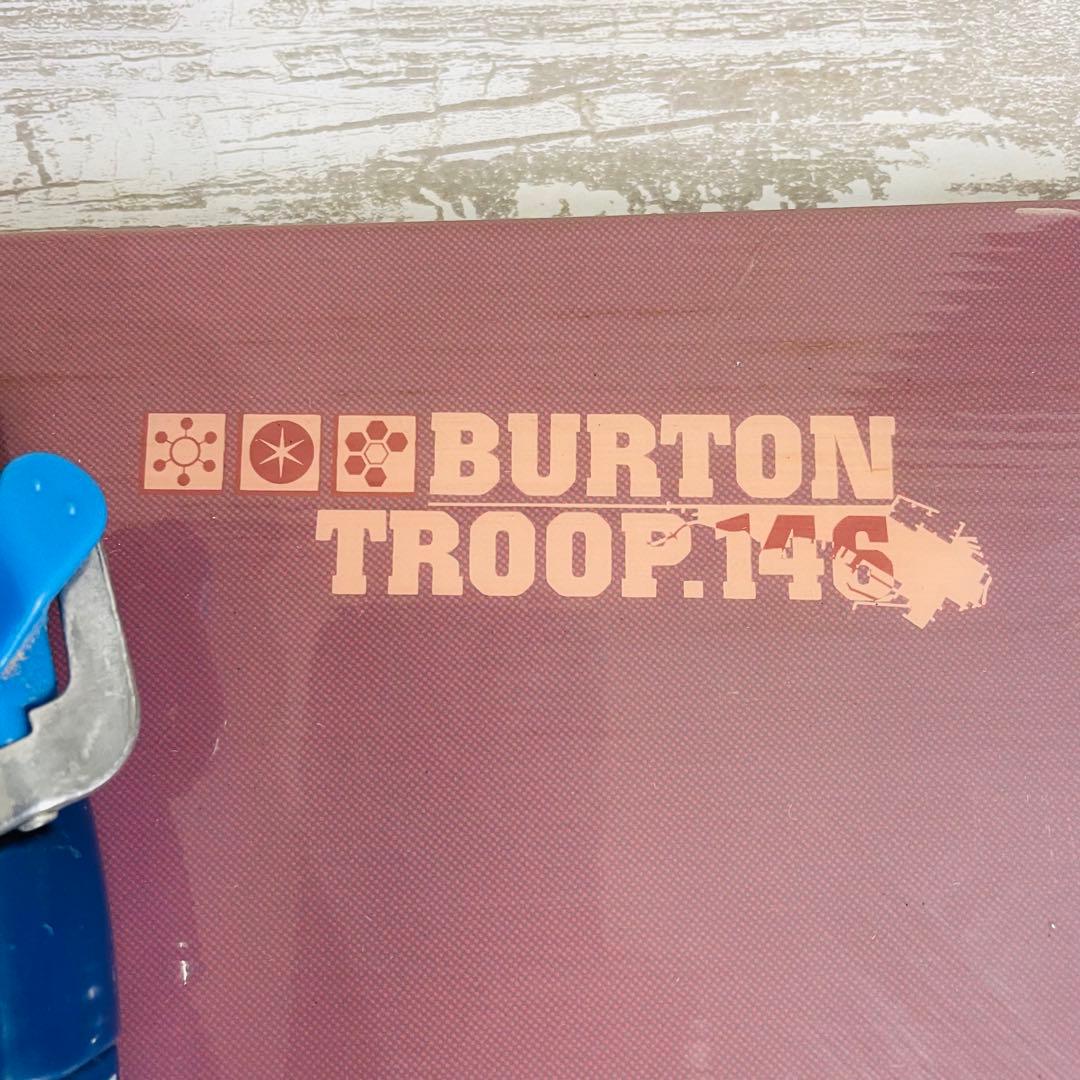 BURTON バートンTROOP【146】&ステップイン　スノーボード初心者様