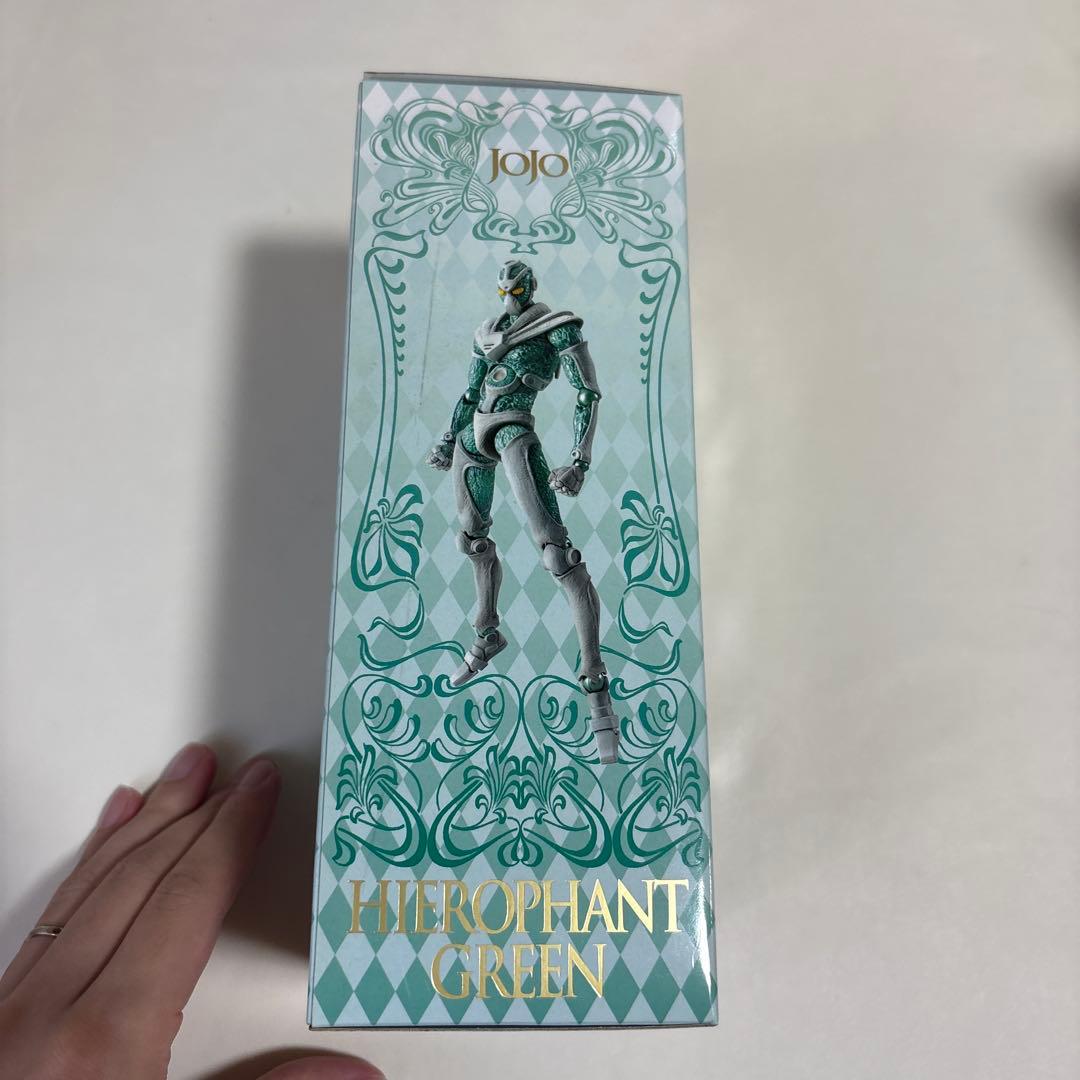 ジョジョの奇妙な冒険　花京院典明　ハイエロファントグリーン　超像可動　フィギュア