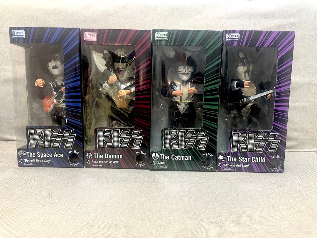 短期値下♡KISSフィギュア4体KISS Figures Soundalikes