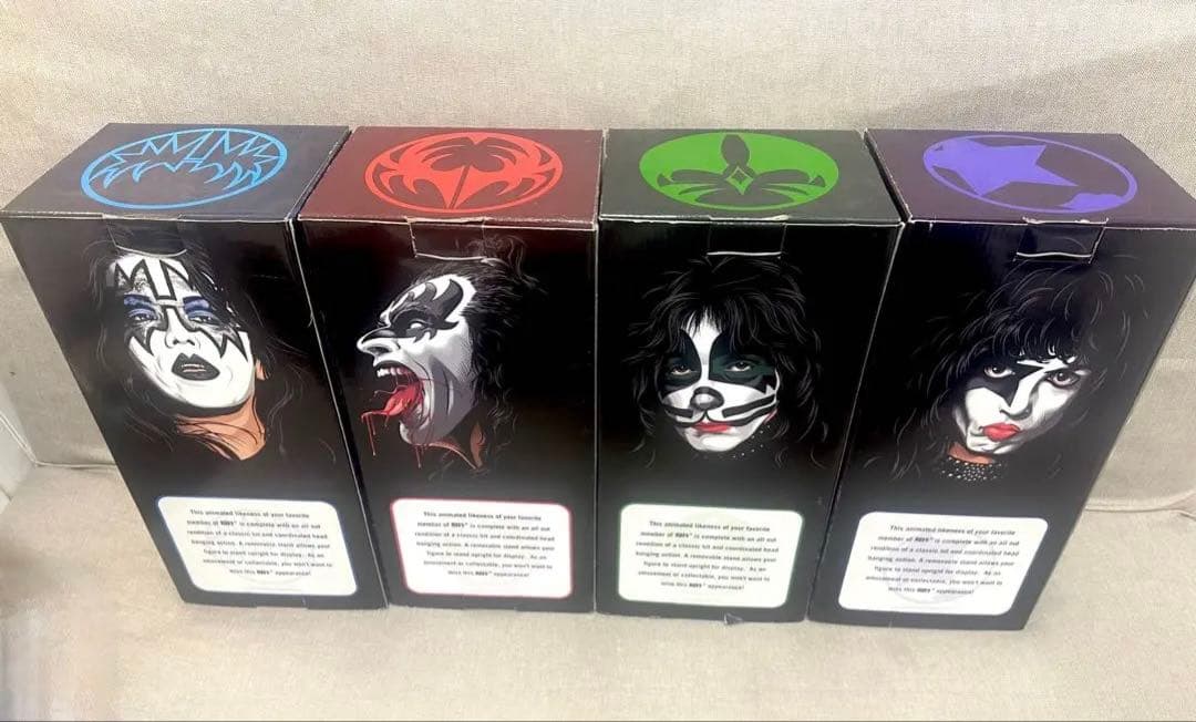 短期値下♡KISSフィギュア4体KISS Figures Soundalikes