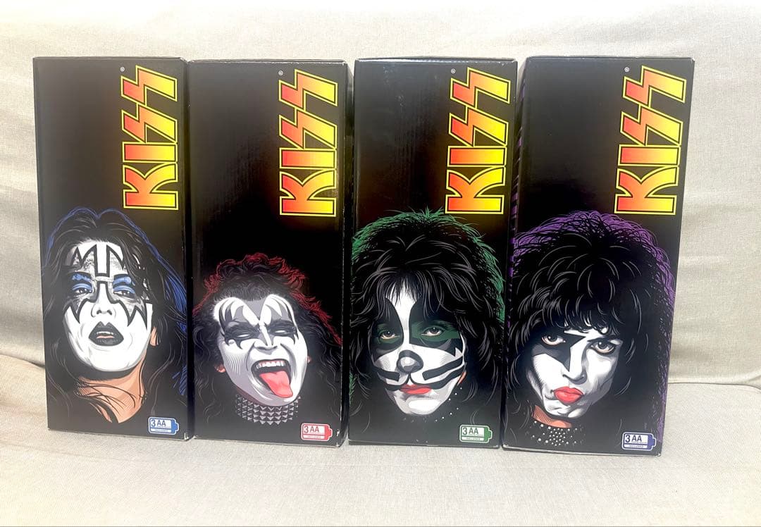 短期値下♡KISSフィギュア4体KISS Figures Soundalikes