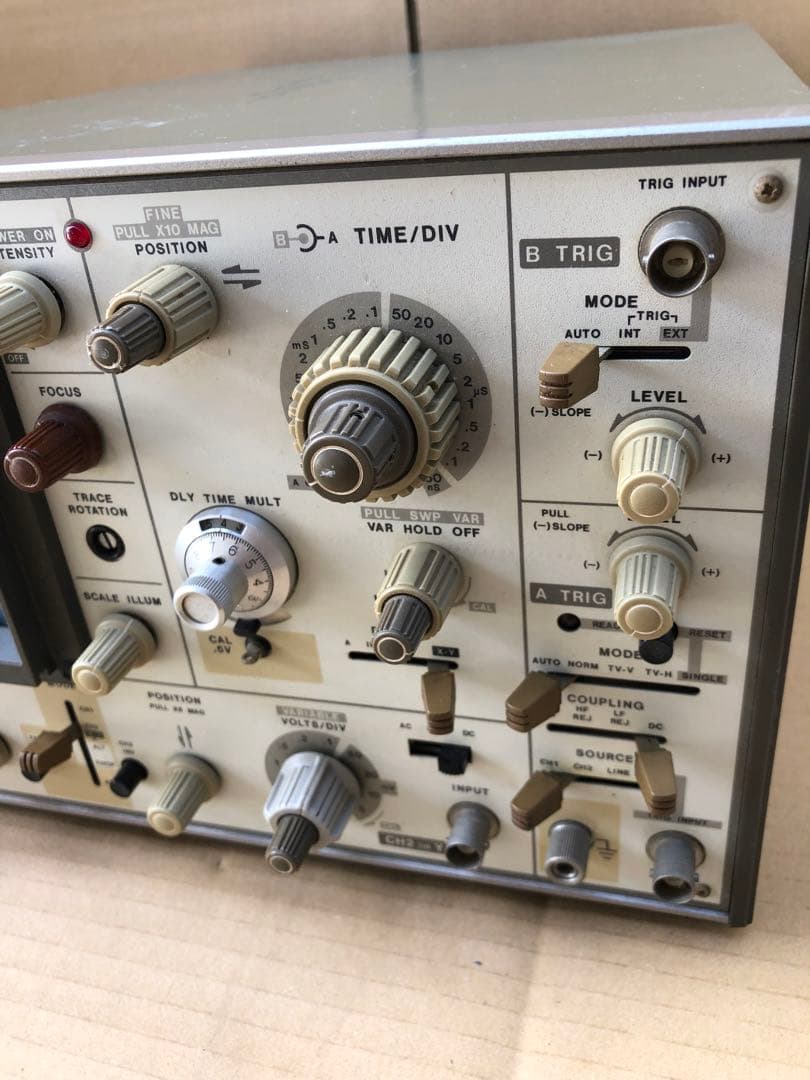 HITACHI 日立 オシロスコープ V-550B 50MHz(E14)