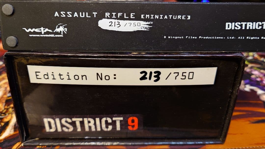 第9地区 District9 WETA アサルトライフル ミニチュアモデル