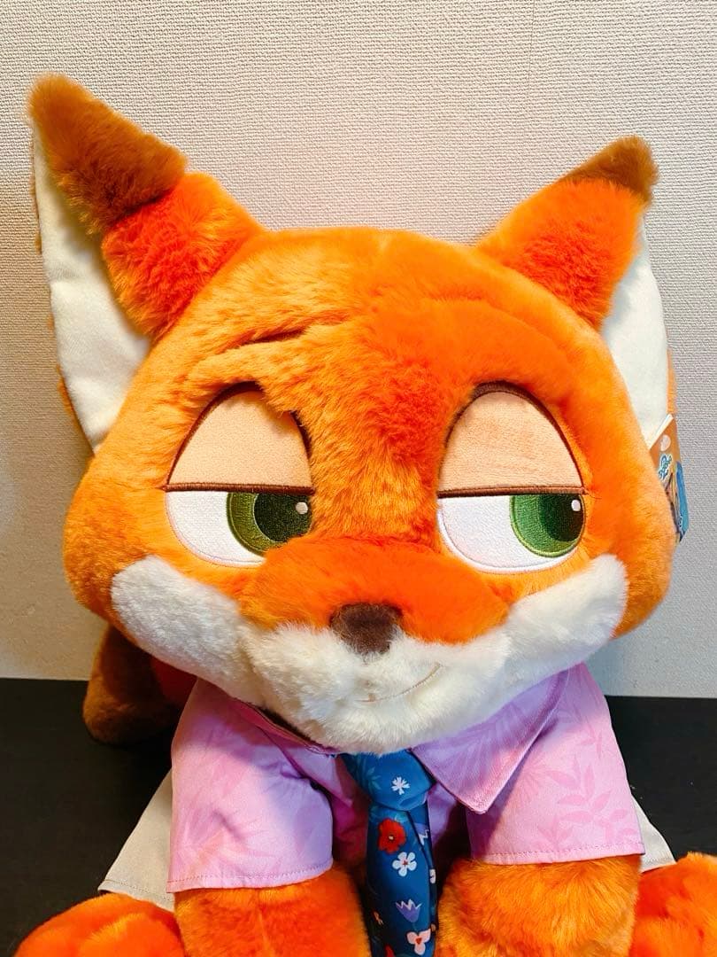 ズートピア2　ニック　コストコ　ぬいぐるみ ブランケット付き