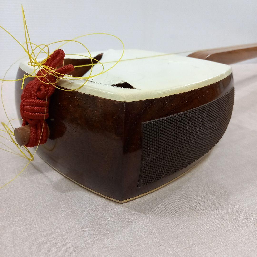 三味線 全長約98cm ハードケース付き 現状渡し