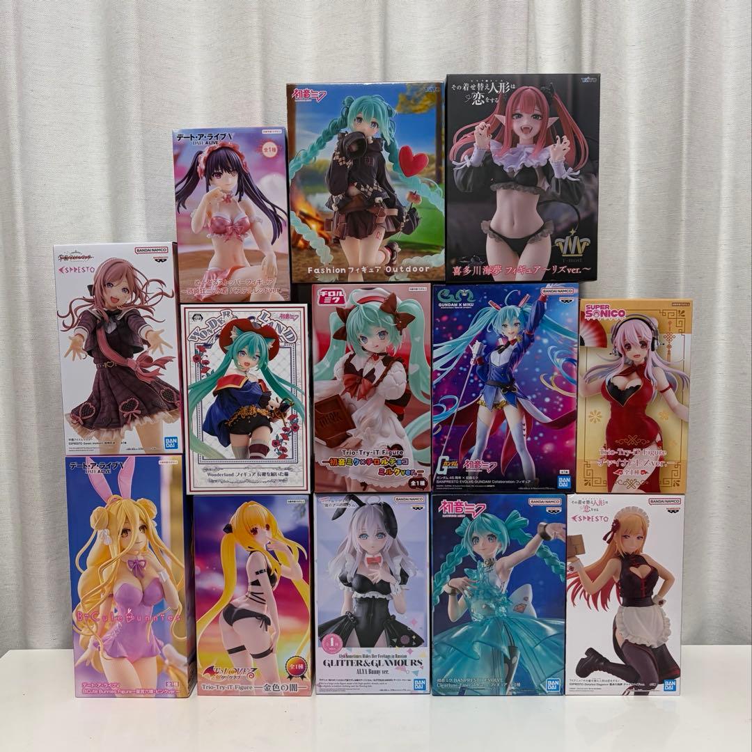 美少女 フィギュア 13体 まとめ売り 初音ミク すーぱーそに子 AMP