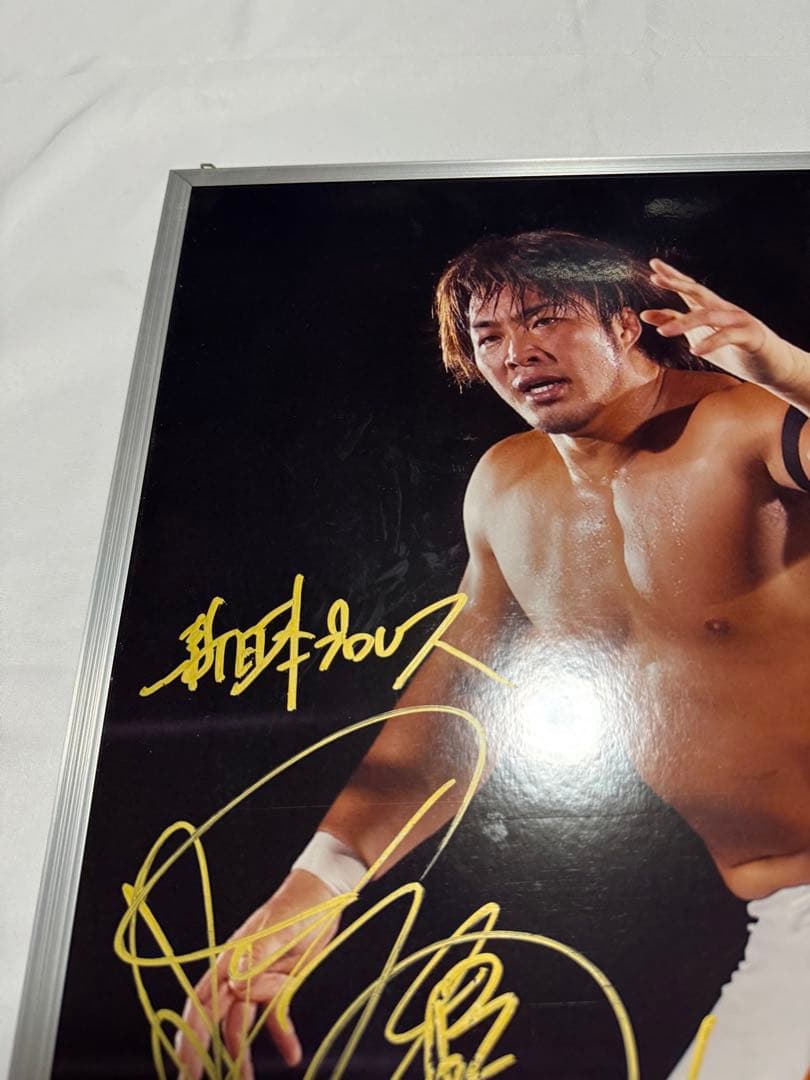 新日本プロレス　棚橋弘至　大パネル　2 週刊プロレス