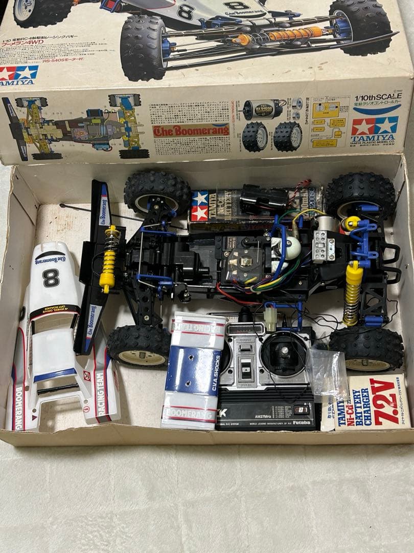 組立済み中古TAMIYA The Boomerang 4WD（当時物）