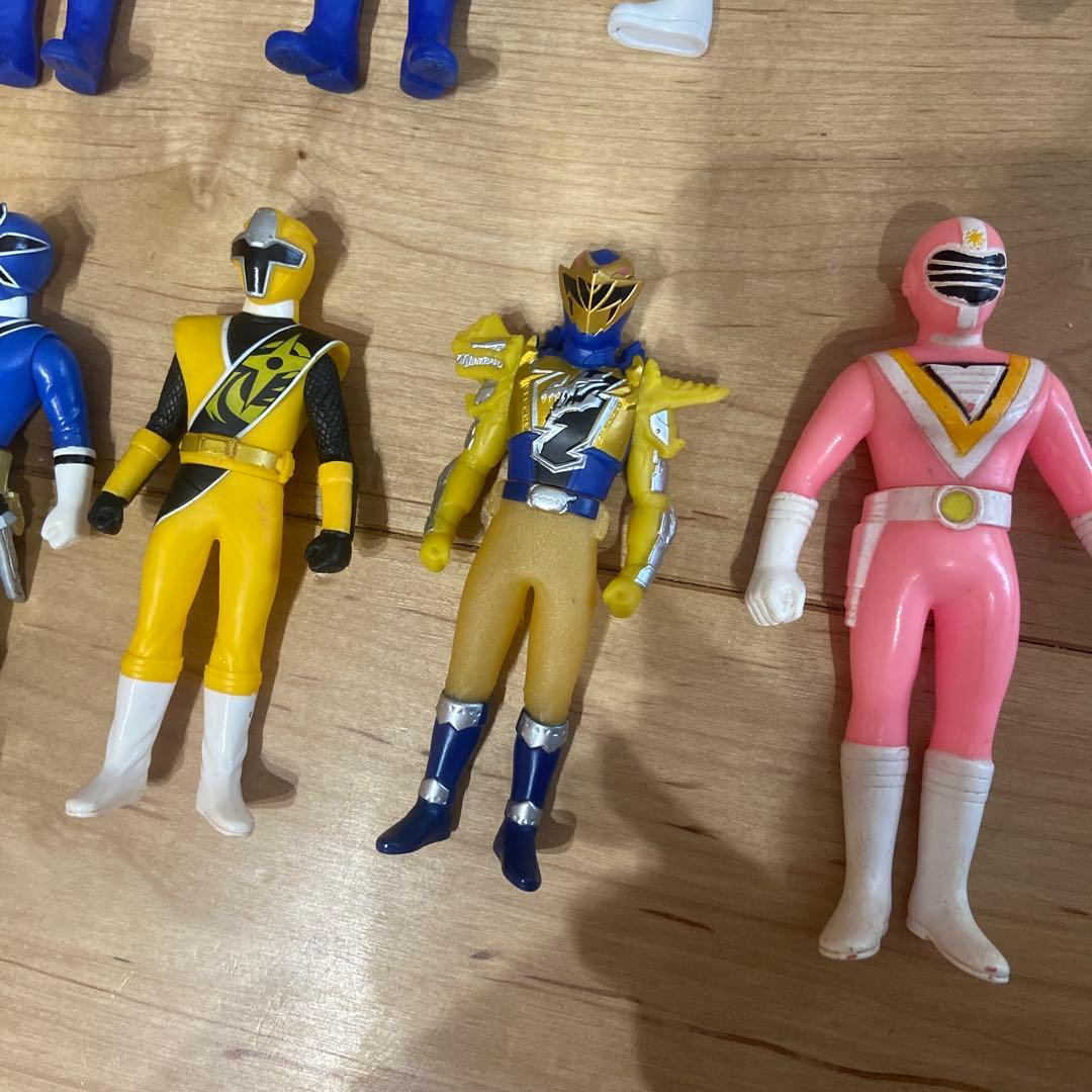 戦隊ヒーロー 可動フィギュアセット まとめ売り　昭和