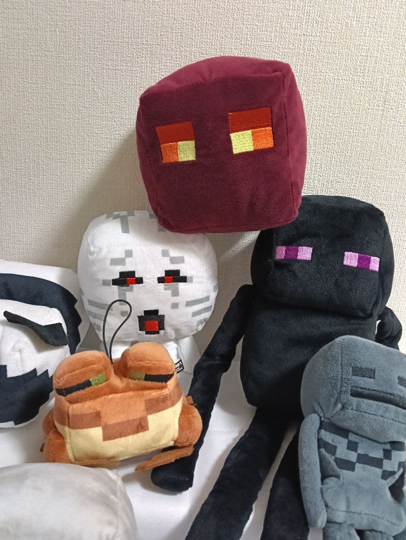 マインクラフト　マイクラ　Minecraft ぬいぐるみ 16体セット