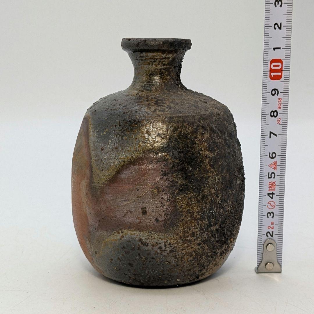 小野田瑞穂 備前焼 窯変徳利C とっくり 酒器 食器 フラワーベース 一輪挿し