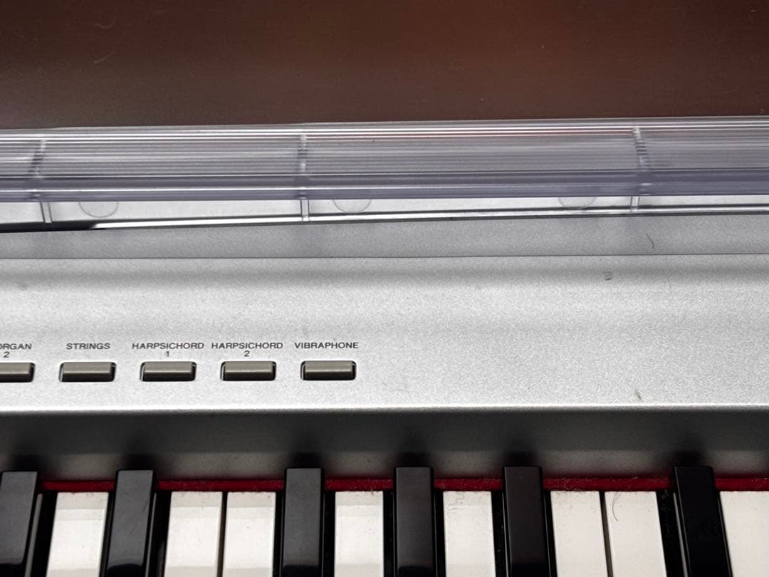 YAMAHA 電子ピアノ シルバー