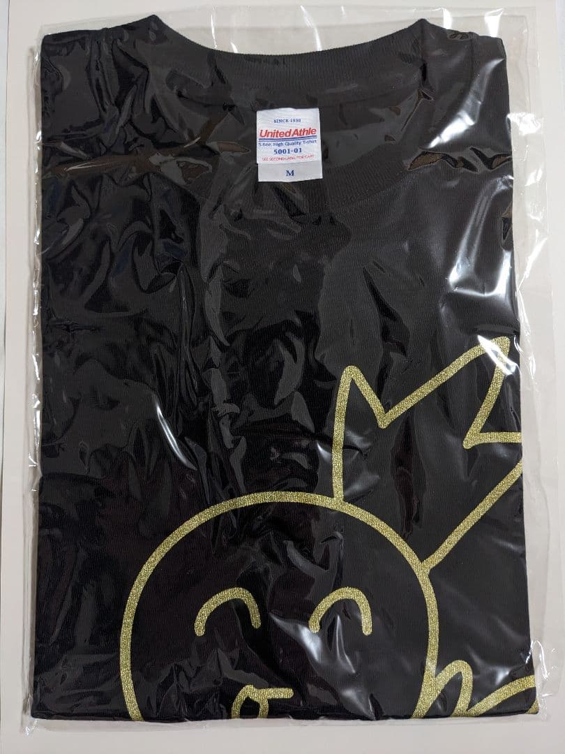 粗品 ハゲタコエビフライTシャツ 黒 Mサイズ