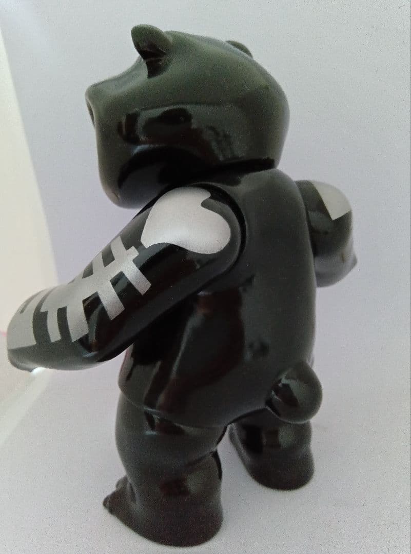 Hariken マッドパンダ MADPANDA ソフビ　フィギュア　黒、銀