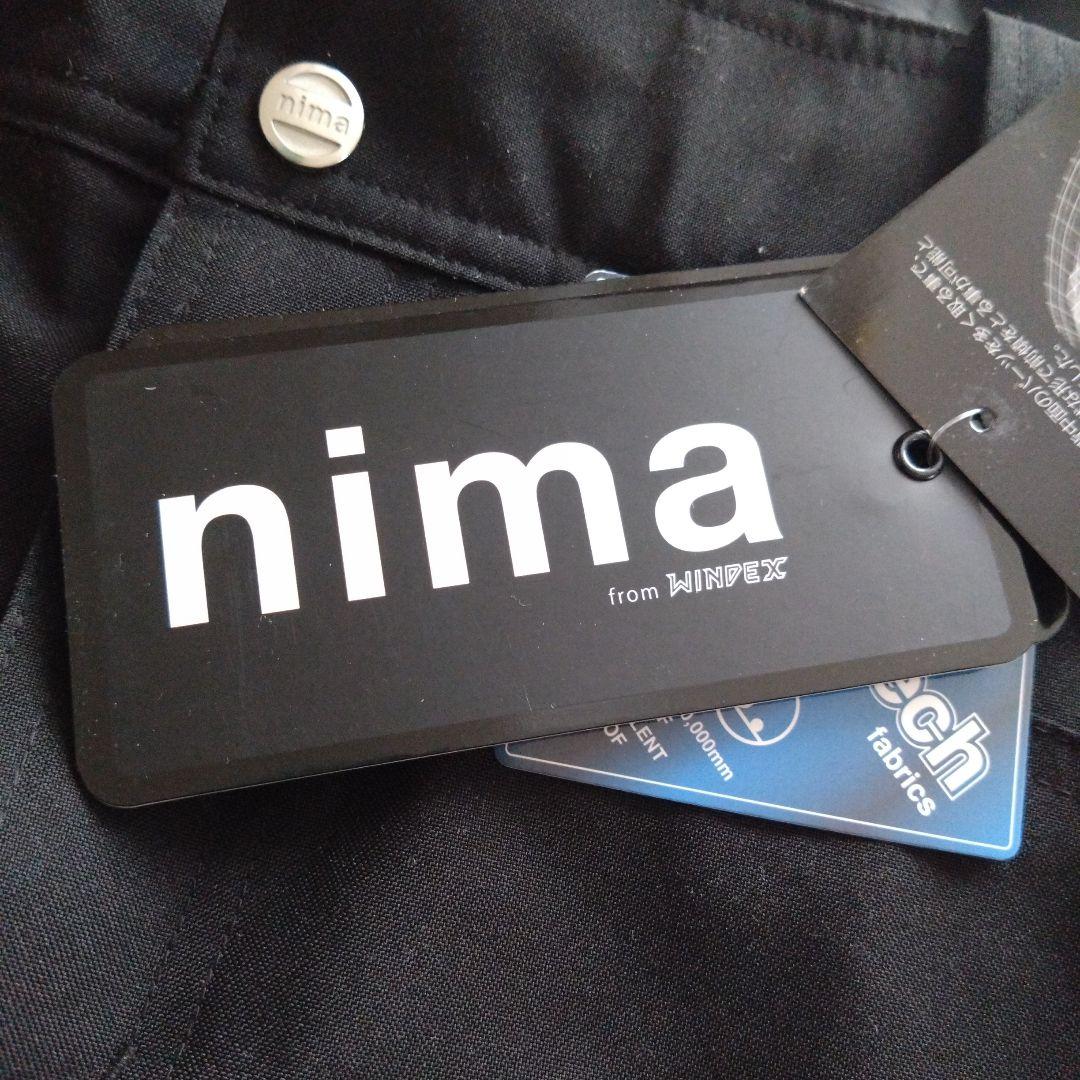 お値下げ　新品・未使用　★レディーススキーパンツ　nima★　ブラック　Lサイズ