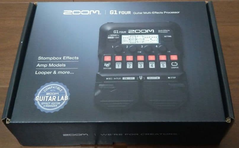 ZOOM G1 FOUR　マルチエフェクター　ズーム