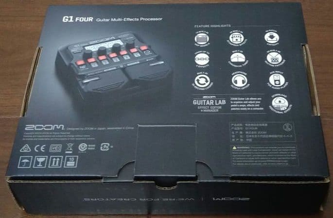 ZOOM G1 FOUR　マルチエフェクター　ズーム