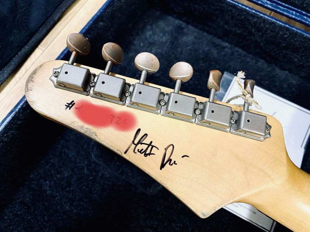 franchin guitars mercury ストラト　イタリア製