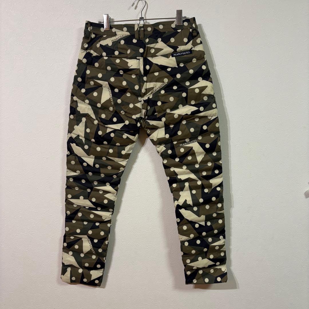 【PEARLY GATES】新品カモドット中綿キルティング上下セット　メンズＬ