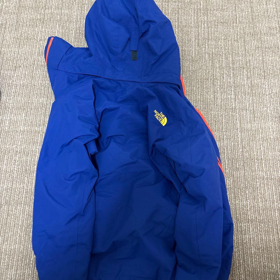 値下げ美品THE NORTH FACE スキーウェア 青/黄