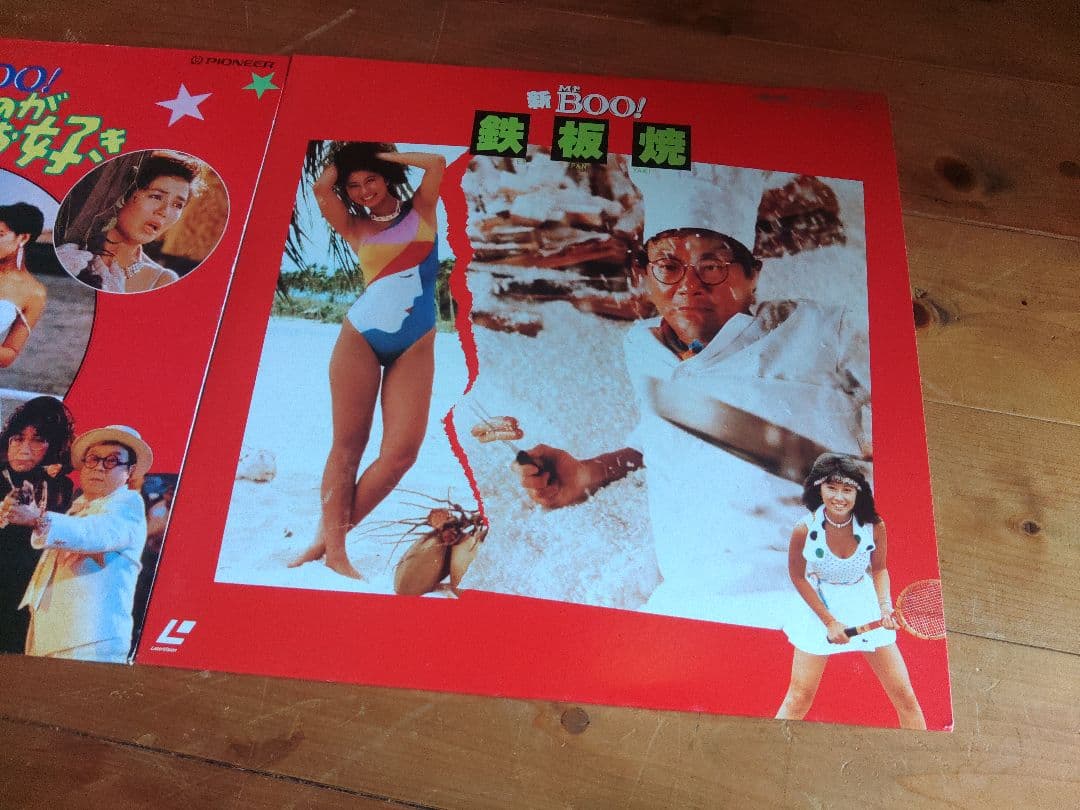 激レア　新BOO 鉄板焼　お熱いのがお好き　マイケルホイ　LD レーザーディスク