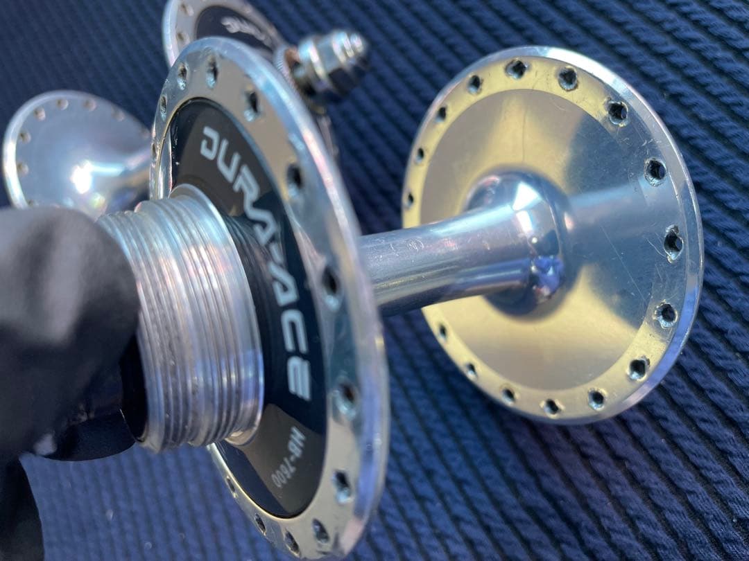 NJS SHIMANO DURAACE ハブ 36H 120mm 競輪　ピスト