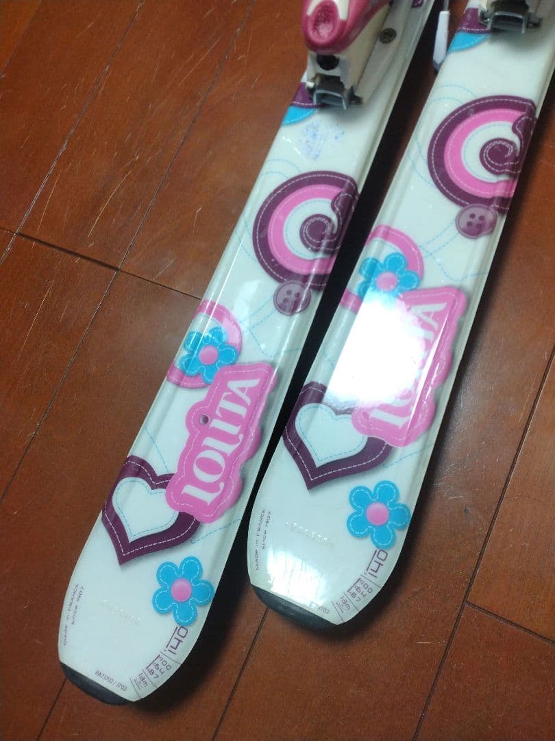 【ROSSIGNOL☆】140cm　スキー板セット♪　送料無料！