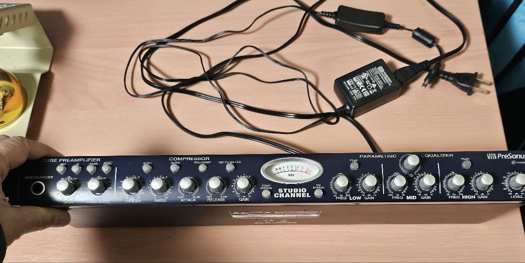 (後3時間価格)PreSonus studio channel 真空管プリアンプ