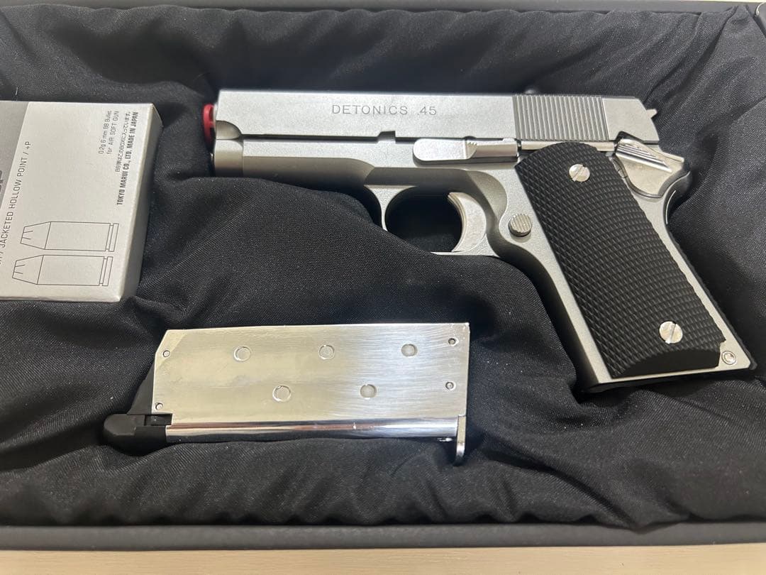 東京マルイDETONICS .45 COMBAT MASTER ステンレスモデル