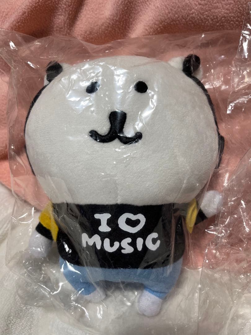 自分ツッコミくまONKYOコラボ I♡music ぬいぐるみ m326