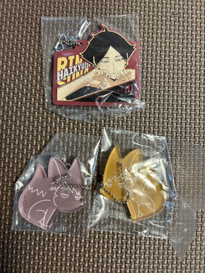 一番くじ　ハイキュー C賞　角名倫太郎　フィギュア　おまけ３つ付き
