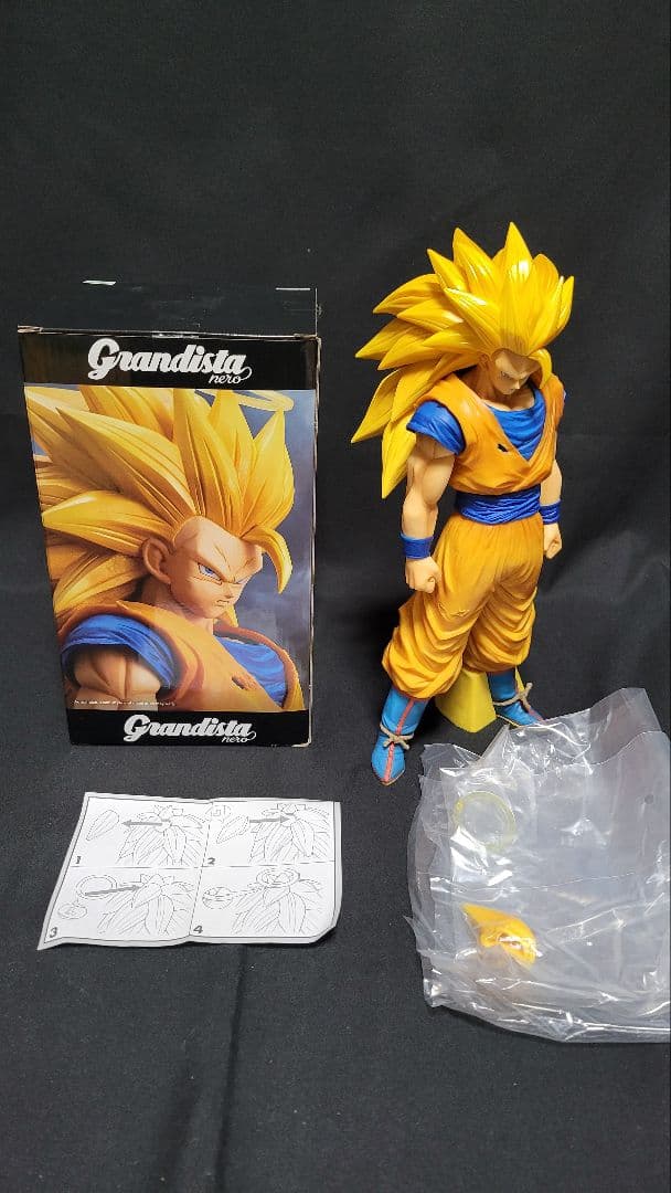 ドラゴンボールGrandista nero 超サイヤ人3孫悟空＆専用LEDケース