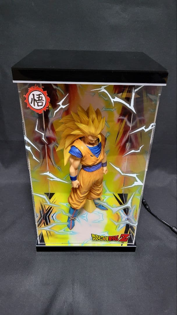 ドラゴンボールGrandista nero 超サイヤ人3孫悟空＆専用LEDケース