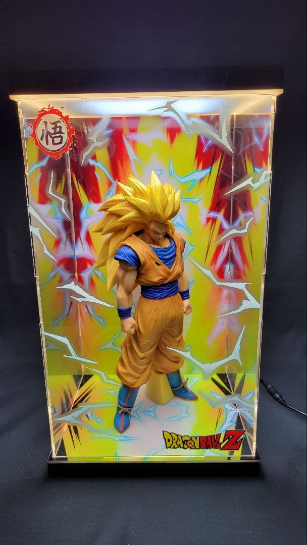 ドラゴンボールGrandista nero 超サイヤ人3孫悟空＆専用LEDケース