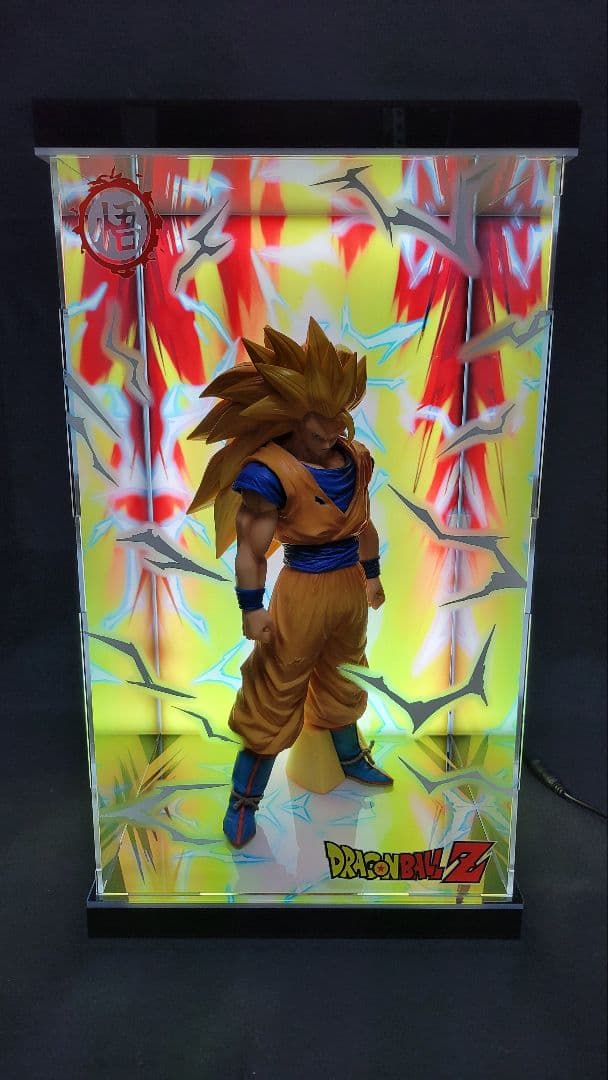 ドラゴンボールGrandista nero 超サイヤ人3孫悟空＆専用LEDケース