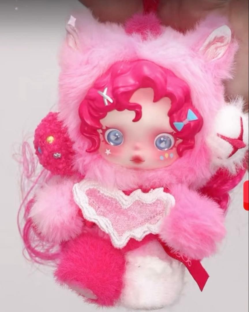 ポップマート スカルパンダ×マイリトルポニー ぬいぐるみ Pinkie Pie