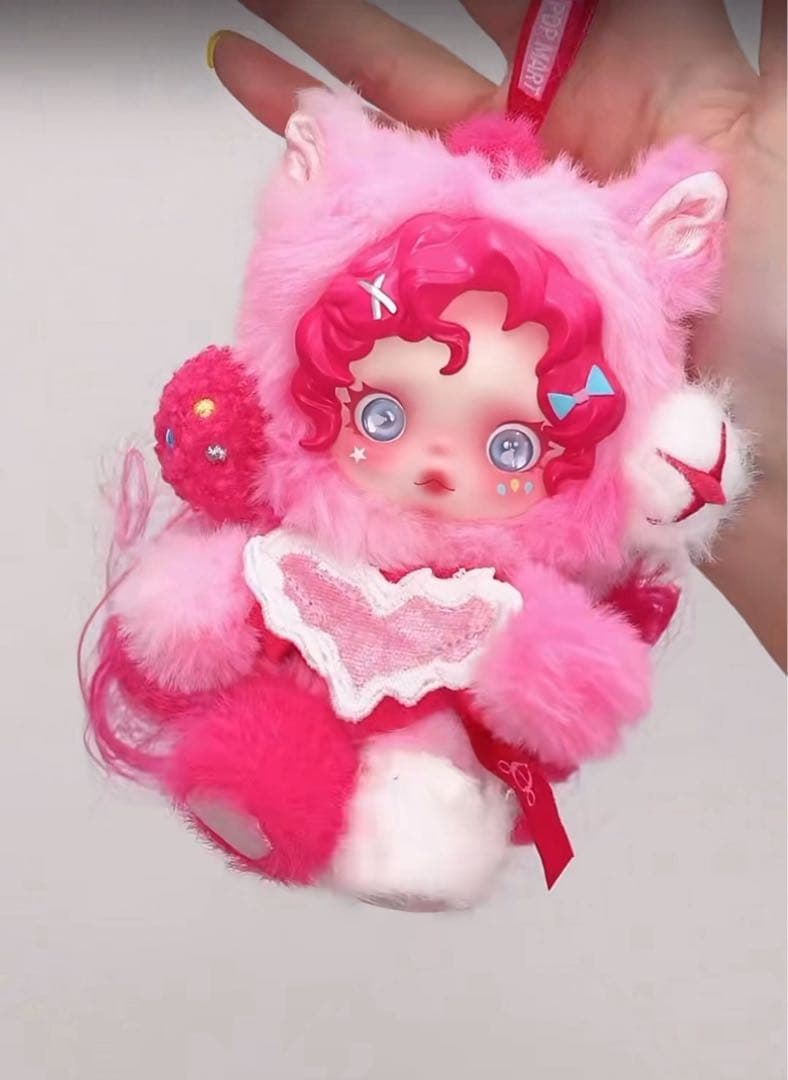 ポップマート スカルパンダ×マイリトルポニー ぬいぐるみ Pinkie Pie