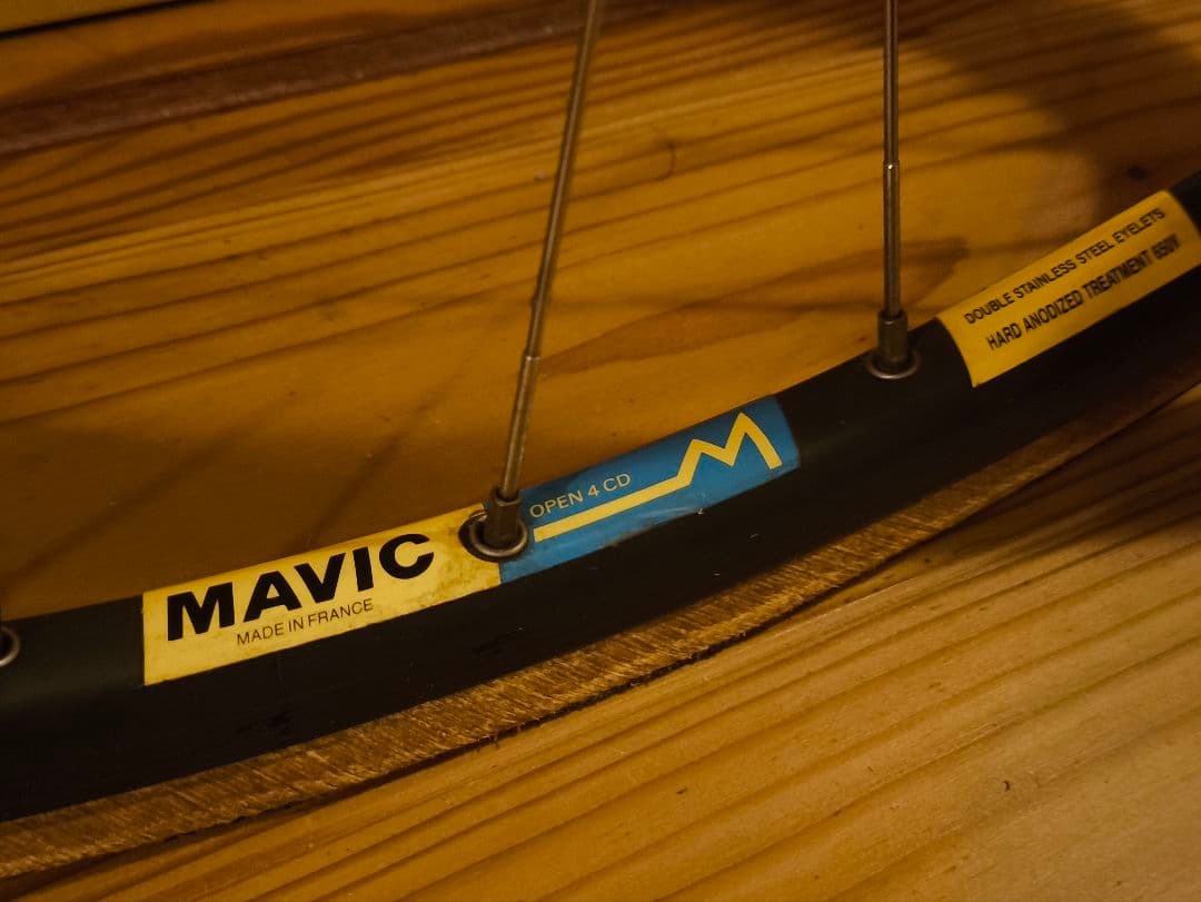 DURAACE HB-7400 × mavic open4 cd 8s 美品